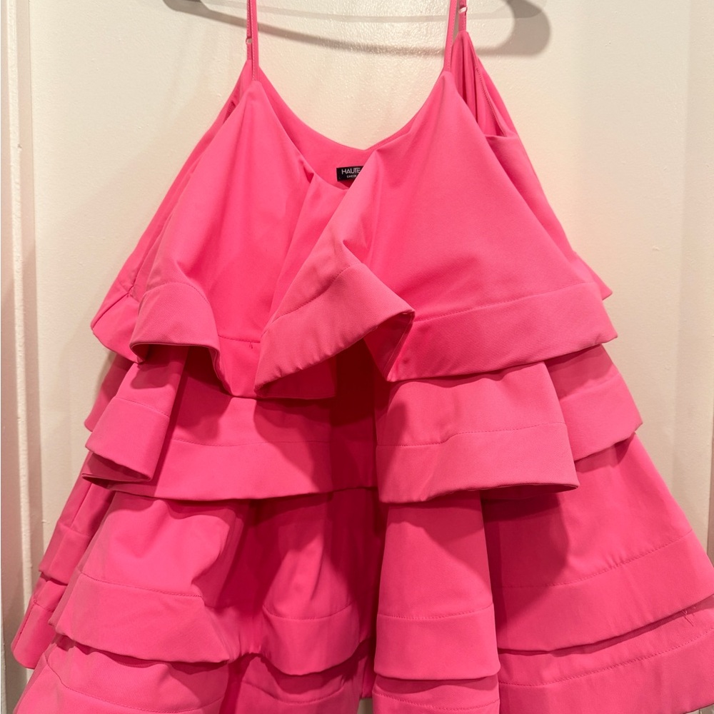 Pink Ruffled Dress